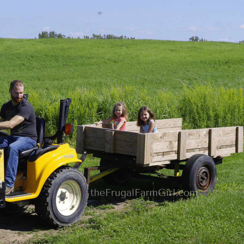 farm truck into a trailer how to