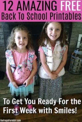 12 Super Helpful Free Back to School Printables You Need