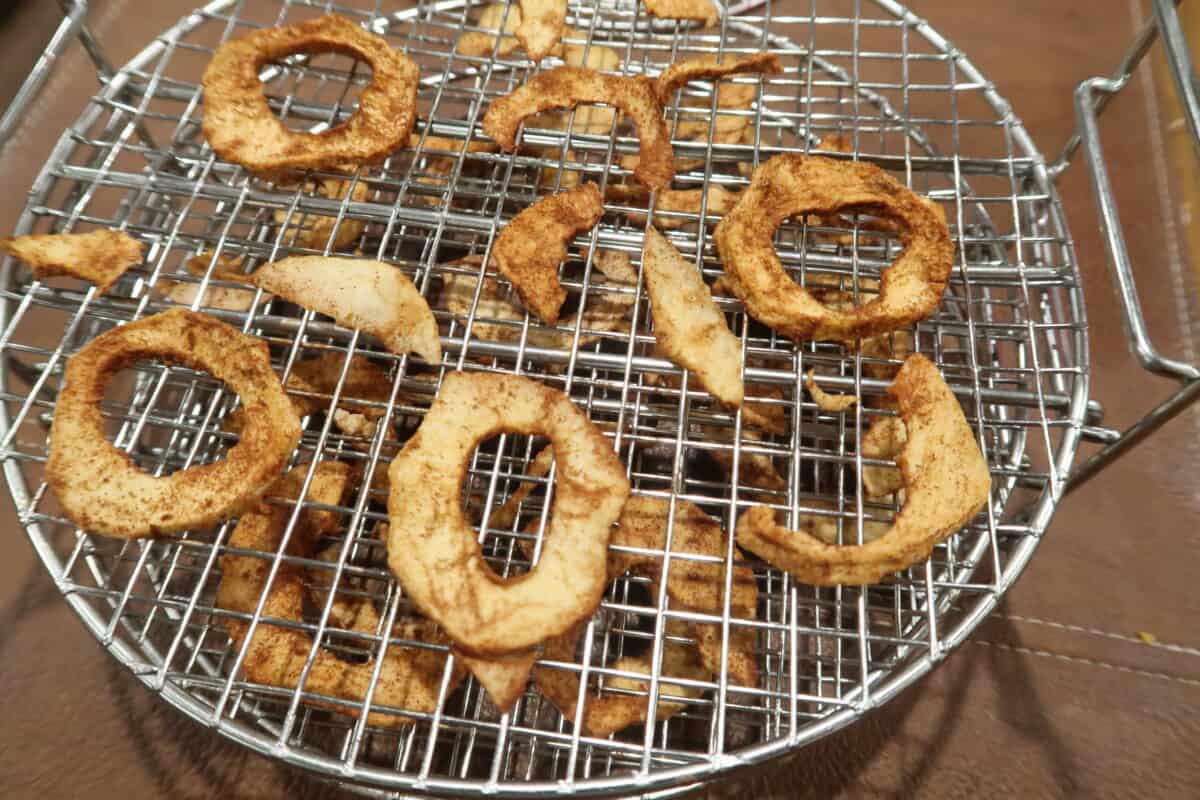 How Dried Apples Taste & Turn out in The Ninja Foodi