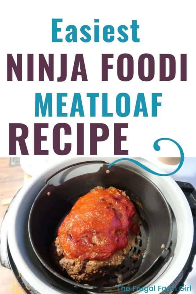 ninja foodi recipe for meatloaf