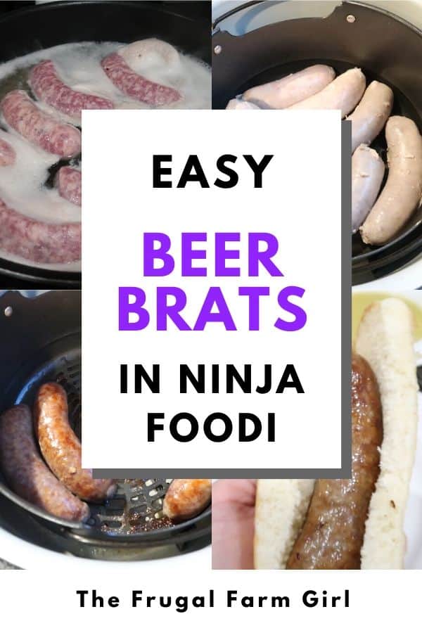 The Best Ninja Foodi Beer Brats