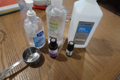 hand sanitizer recipe