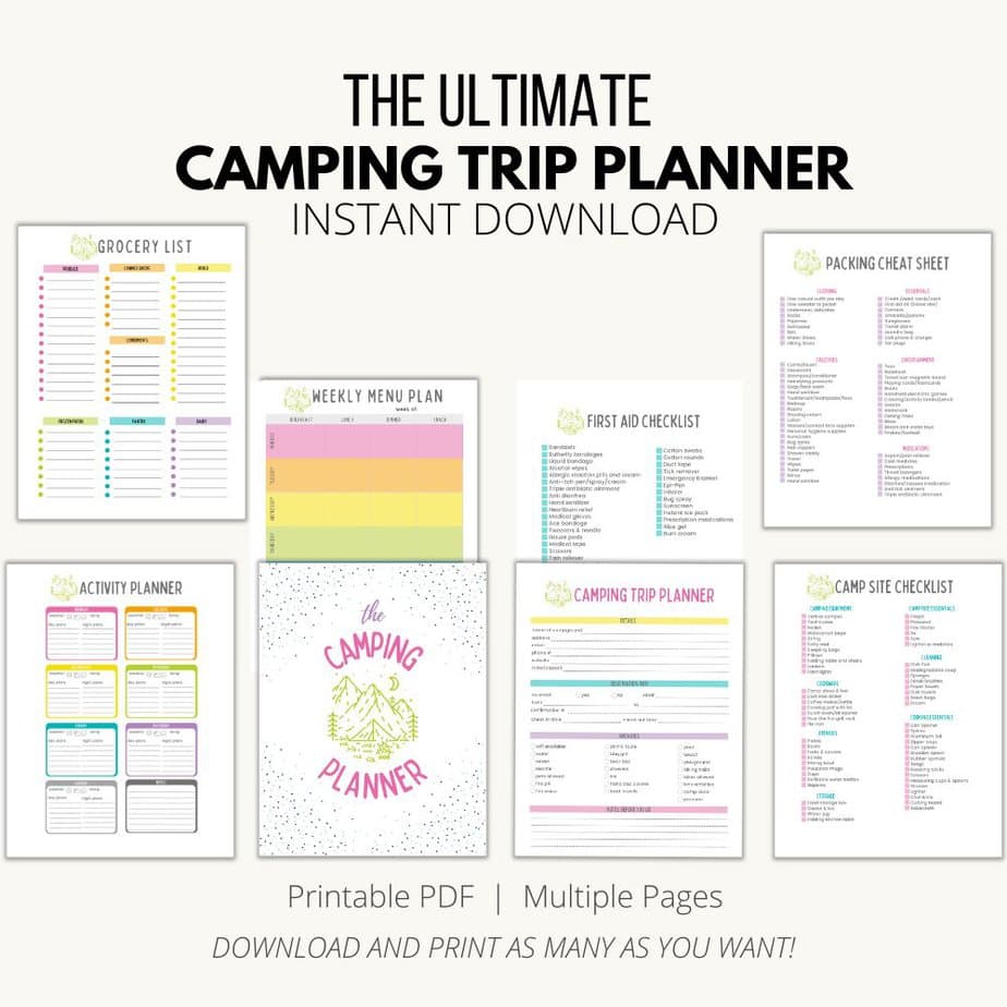 best camping planner 