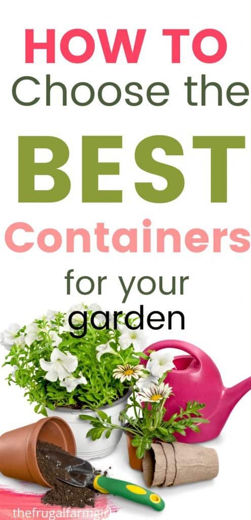 the best containers for your garden