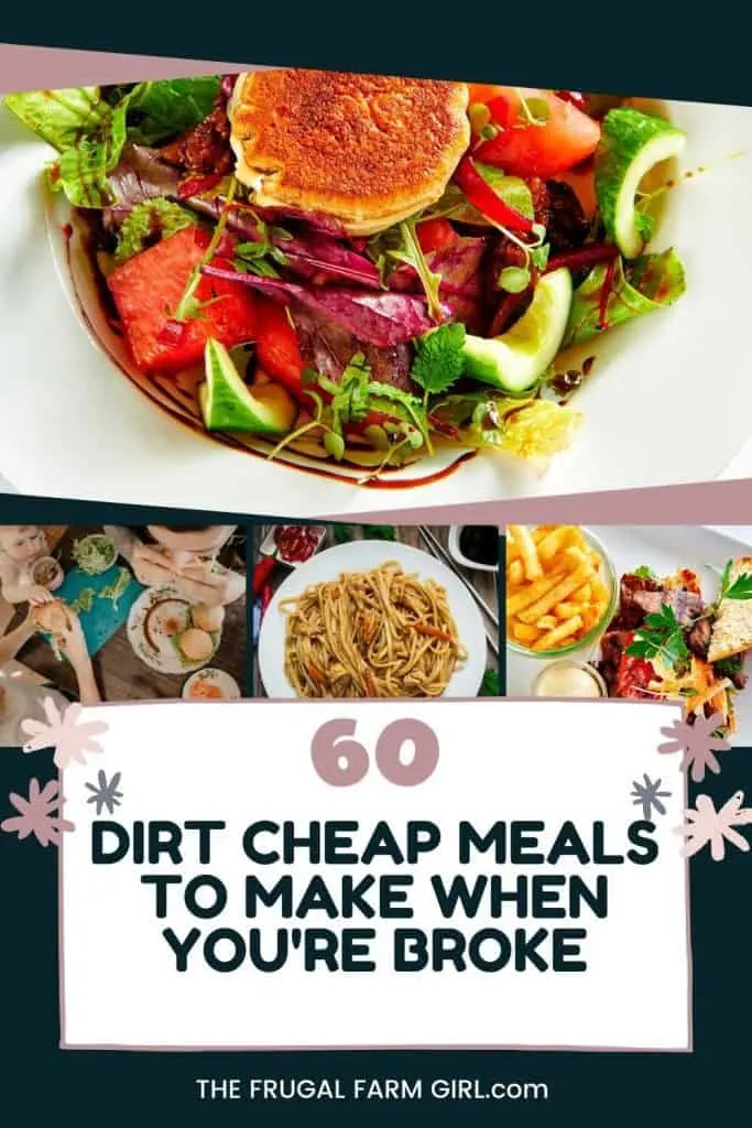 dirt cheap meals to make