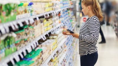 grocery shopping trip at tops and meal menu