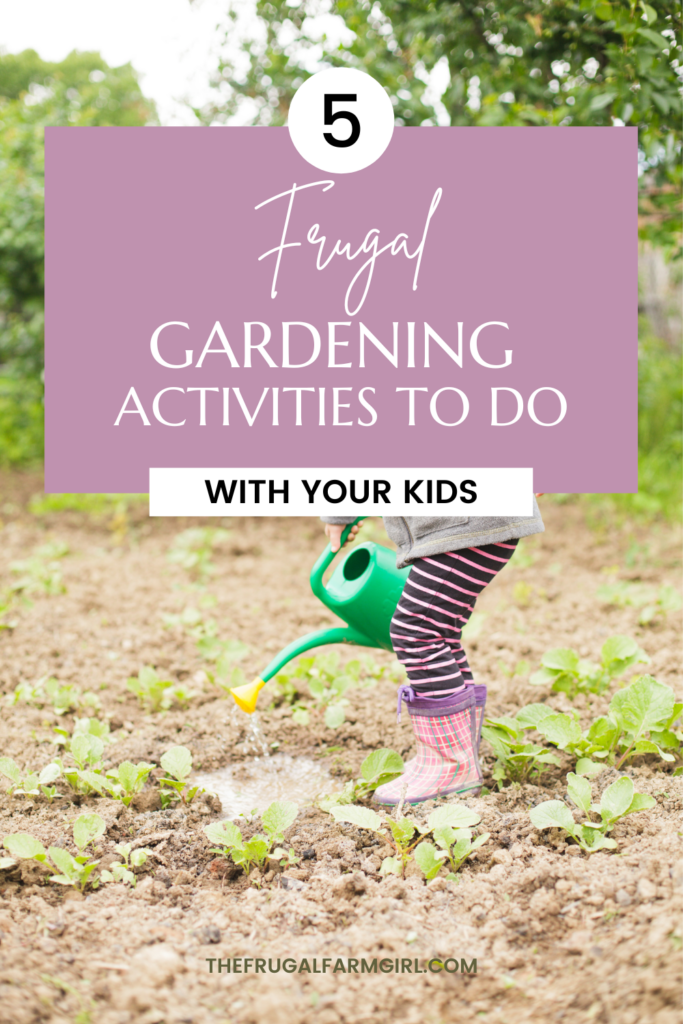 gardening activities to do with kids 
