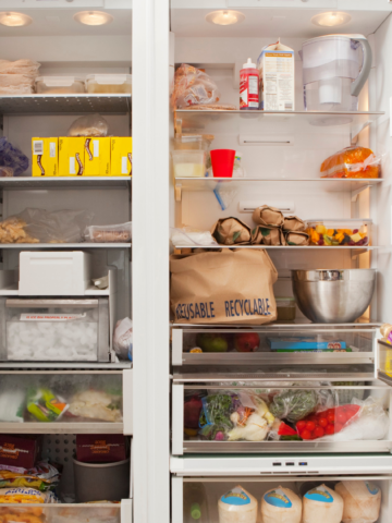 how to stock your fridge on a budget