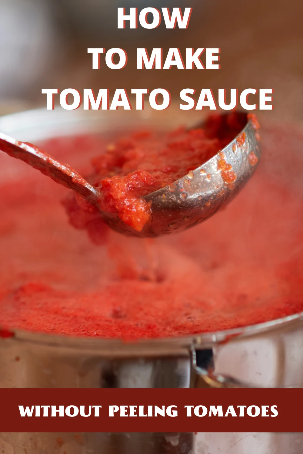 how to make tomato sauce 