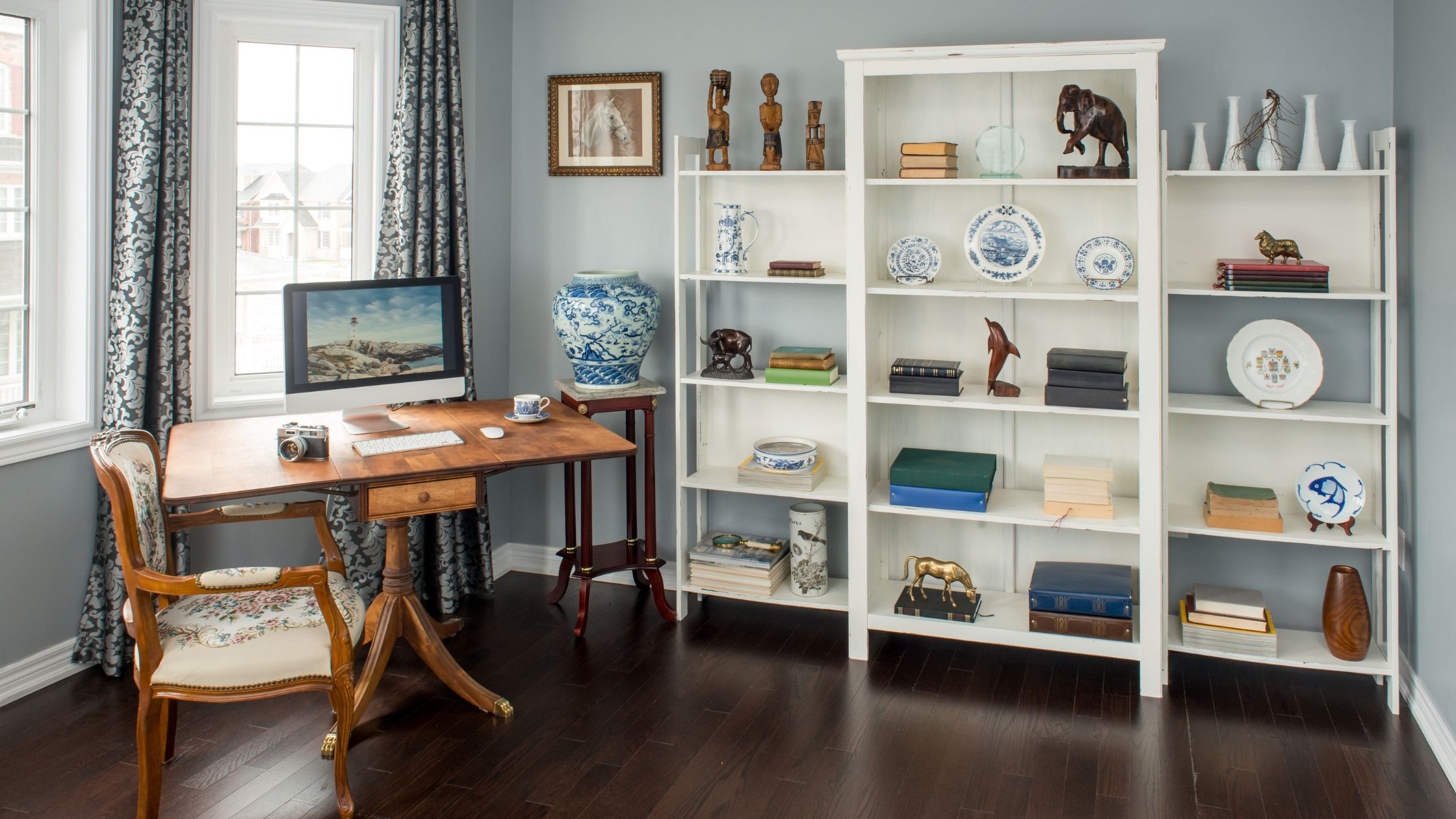 decorate your home office for cheap