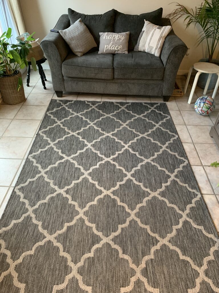 frugal ways to decorate your home with outdoor indoor rugs 