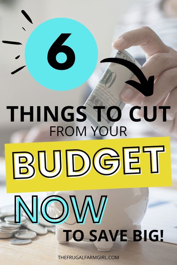 6 Silly Things to Cut From your Budget to Save Money