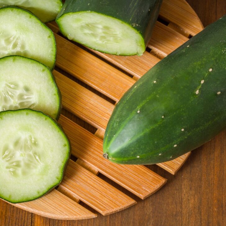 frugal cucumber salad