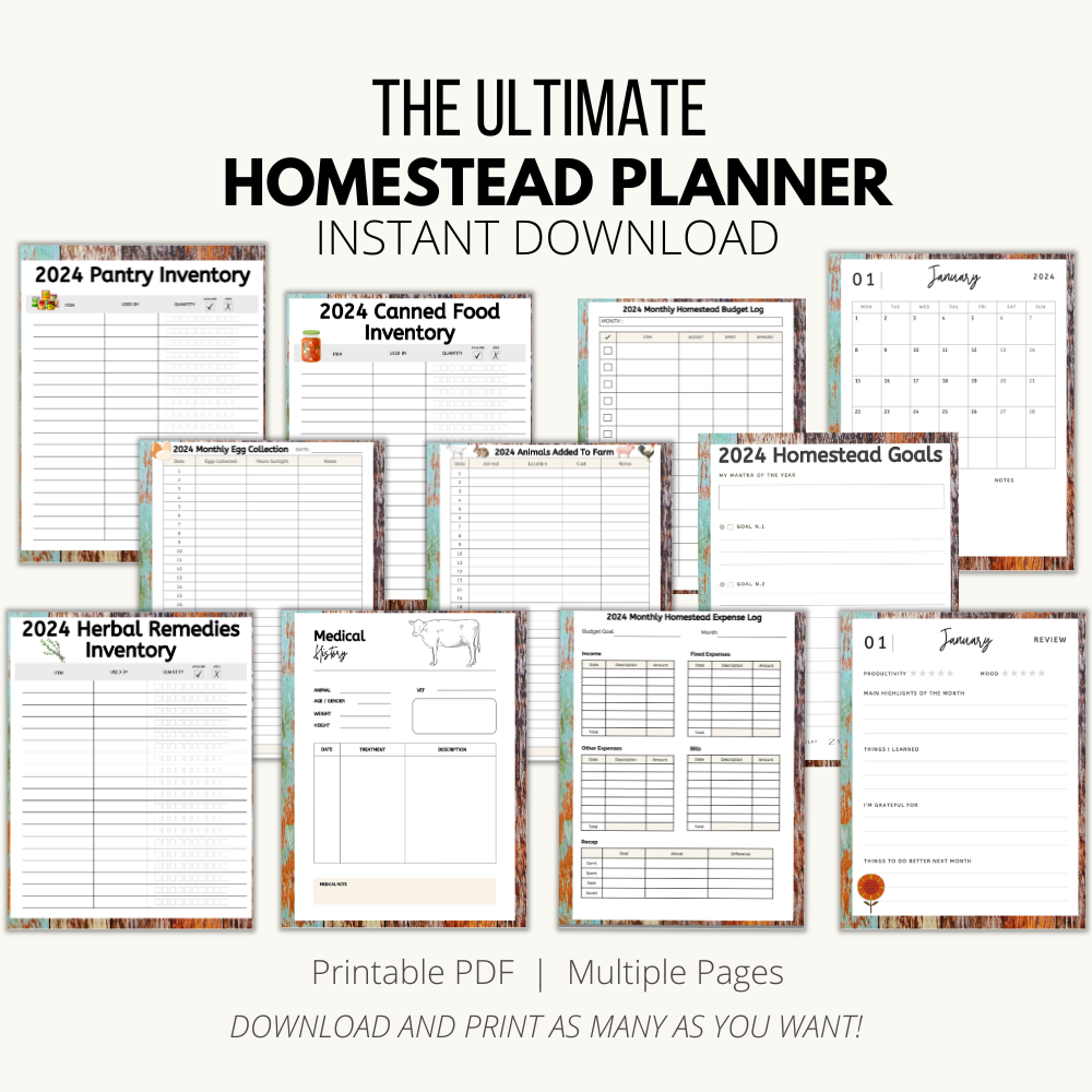 the ultimate homestead planner