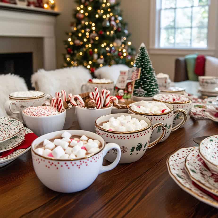 Cheap Table Decor For Christmas