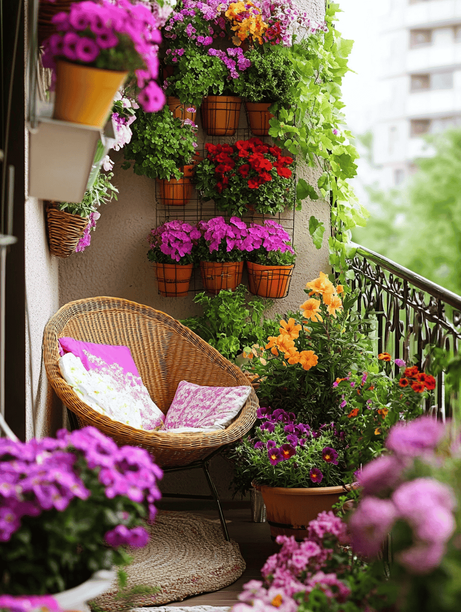 How to Create a Small, Cozy Balcony Garden