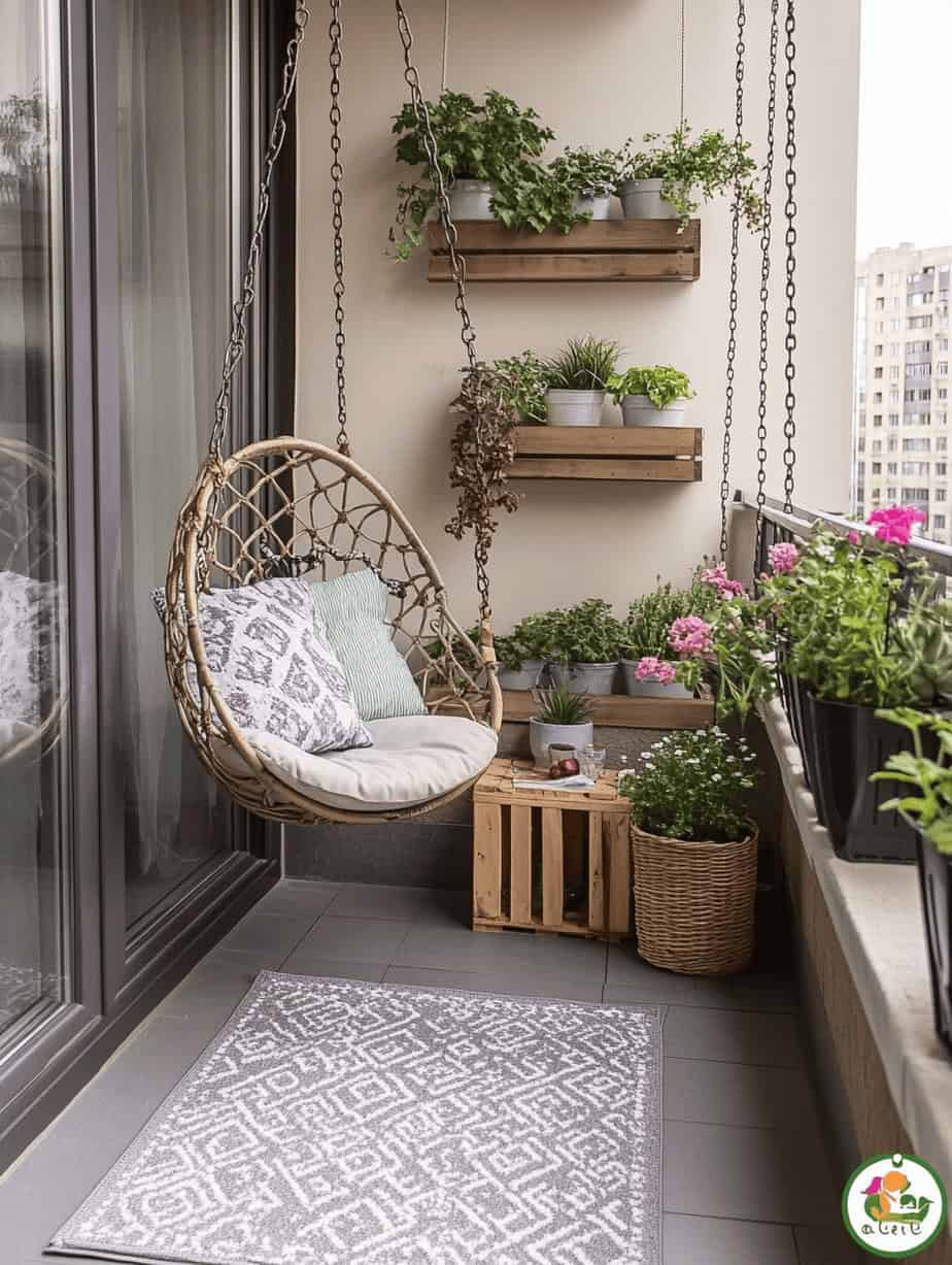 How to Create a Small, Cozy Balcony Garden