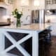 farmhouse stlye kitchen updates with a big statement center island