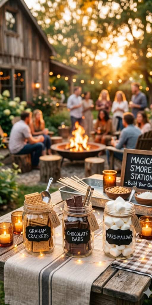 10 Easy Outdoor Party Foods on a Budget 8 Outdoor party food display with budget-friendly snacks and treats for summer celebrations.