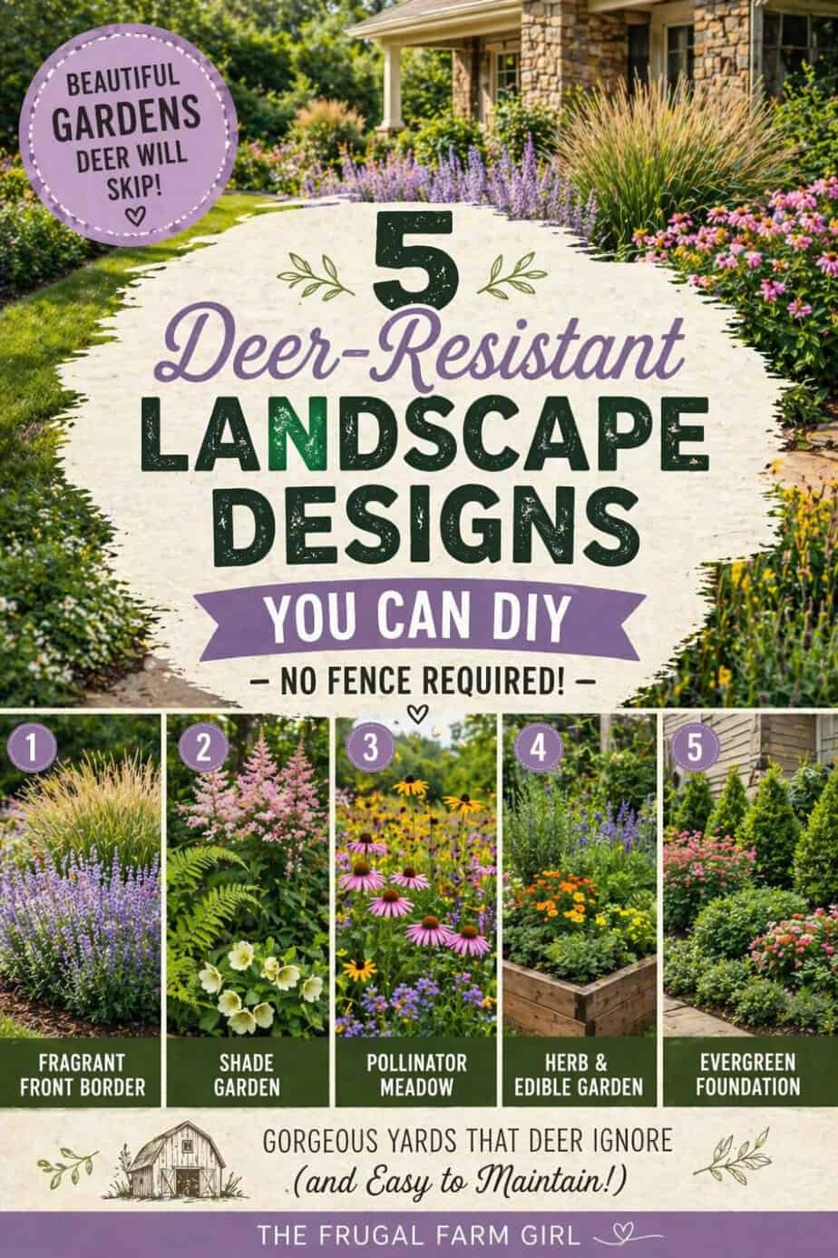 Deer Resistant Landscaping Ideas Your Yard (and Wallet) Will Love