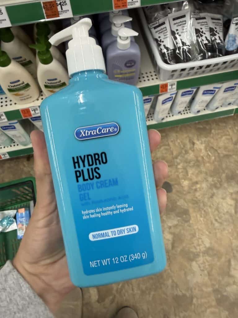 15 Dollar Tree Personal Care Finds I Actually Keep Buying (All Just $1.25!) 4 XtraCare Hydro Plus Body Cream for healthy skin hydration.