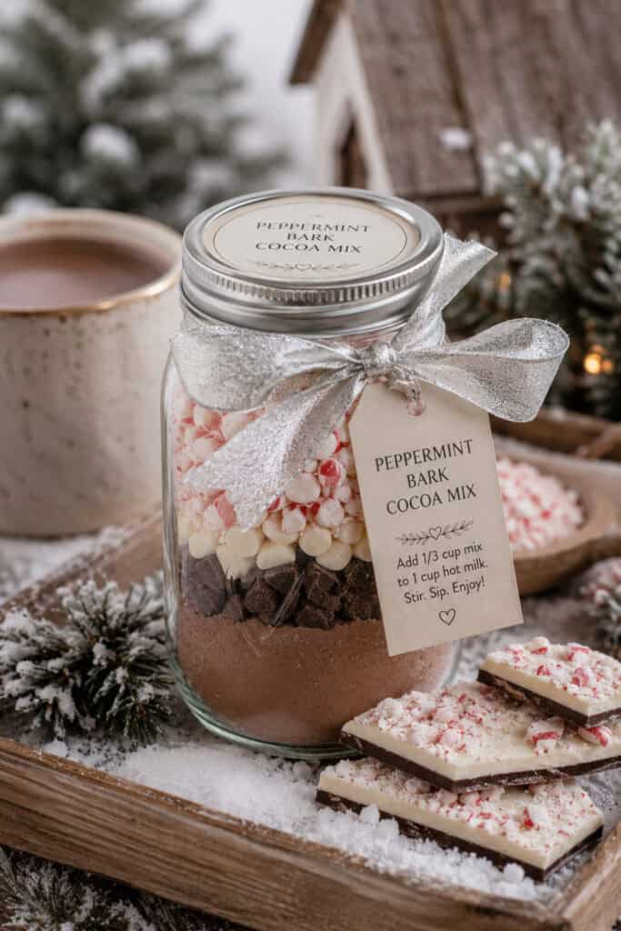 15 Hot Chocolate & Drink Mix Jars for Christmas (Easy Mason Jar Gifts) 8 15 Hot Chocolate & Drink Mix Jars for Christmas (Easy Mason Jar Gifts)
