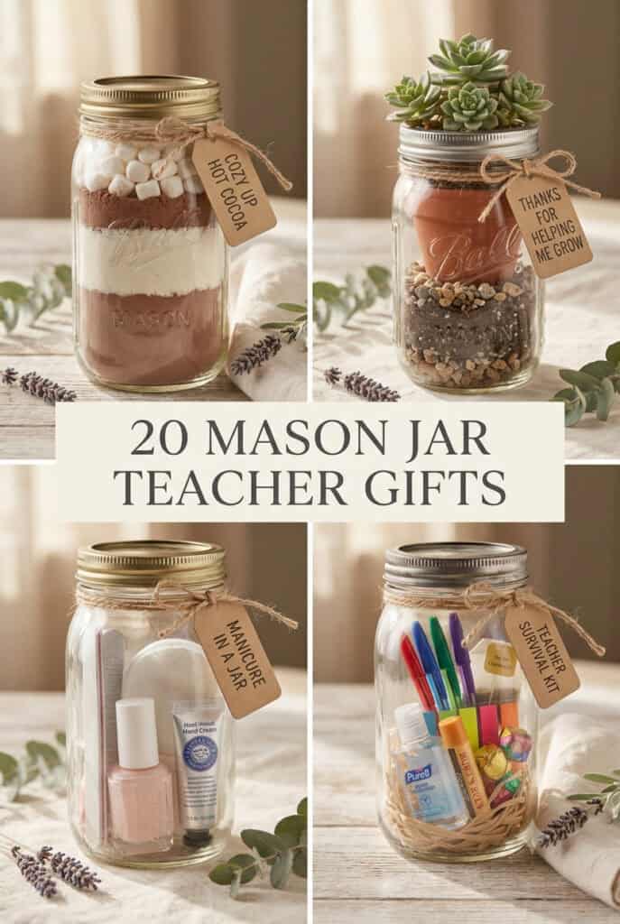 20 Mason Jar Teacher Gifts That Aren't Another Mug 6 20 Mason Jar Teacher Gifts That Aren't Another Mug