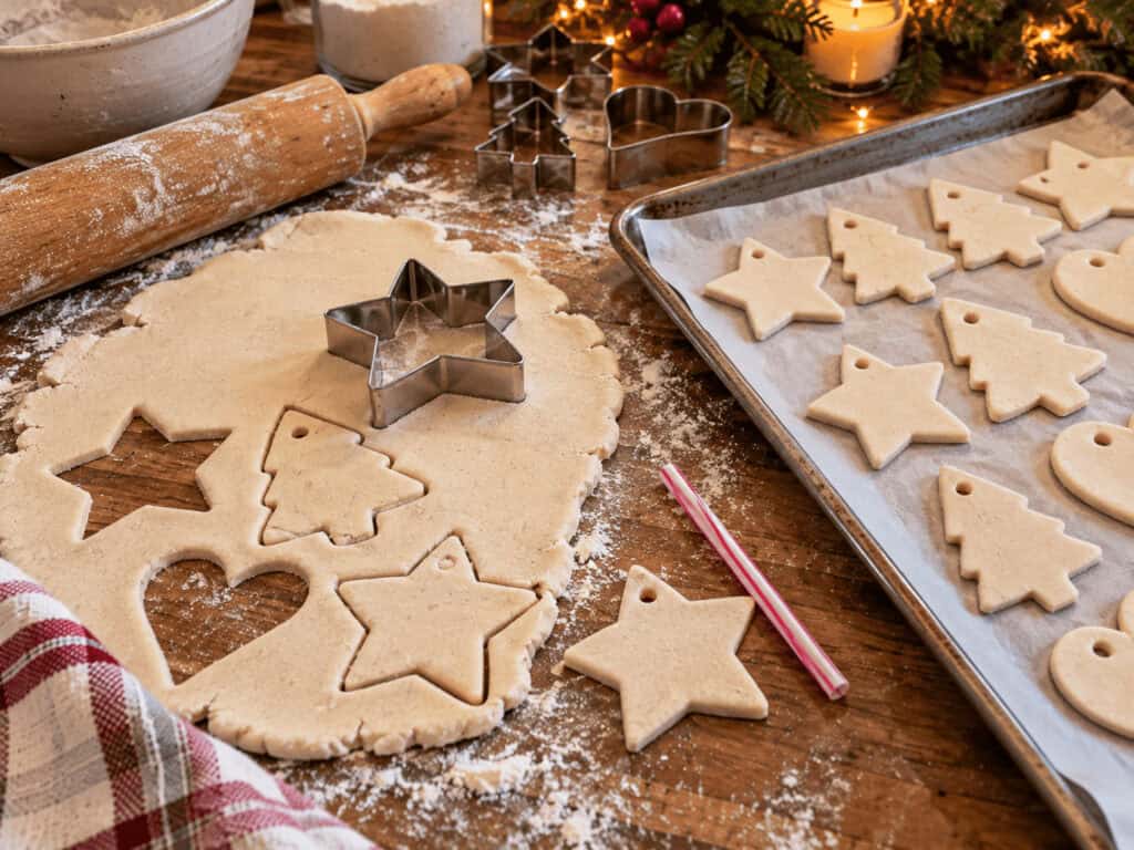 Salt Dough Ornaments: Easy 3-Ingredient Recipe (That Won't Puff Up) 4 Salt Dough Ornaments: Easy 3-Ingredient Recipe (That Won't Puff Up)