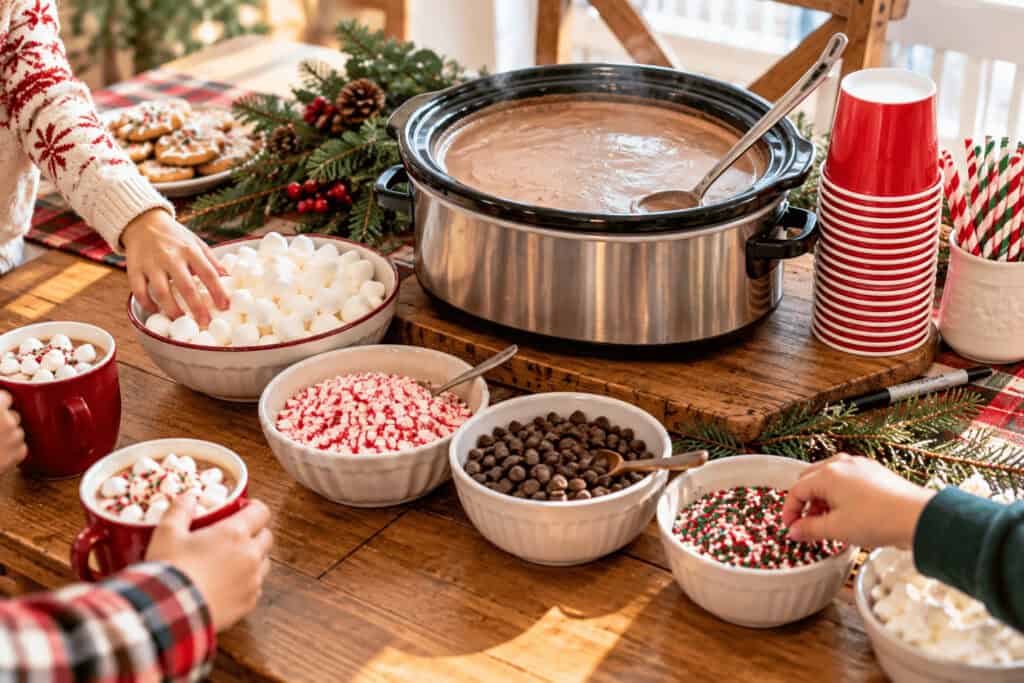 Hot Cocoa Bar Ideas: How to Set Up a Cozy Christmas Cocoa Station on a Budget. 8 Hot Cocoa Bar Ideas: How to Set Up a Cozy Christmas Cocoa Station on a Budget.