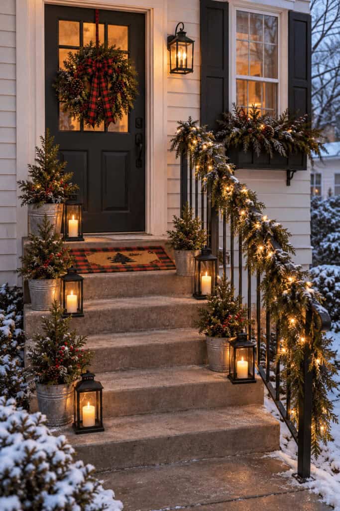 A Farmhouse Christmas Porch Doesn't Need a Big Budget 7 A Farmhouse Christmas Porch Doesn't Need a Big Budget